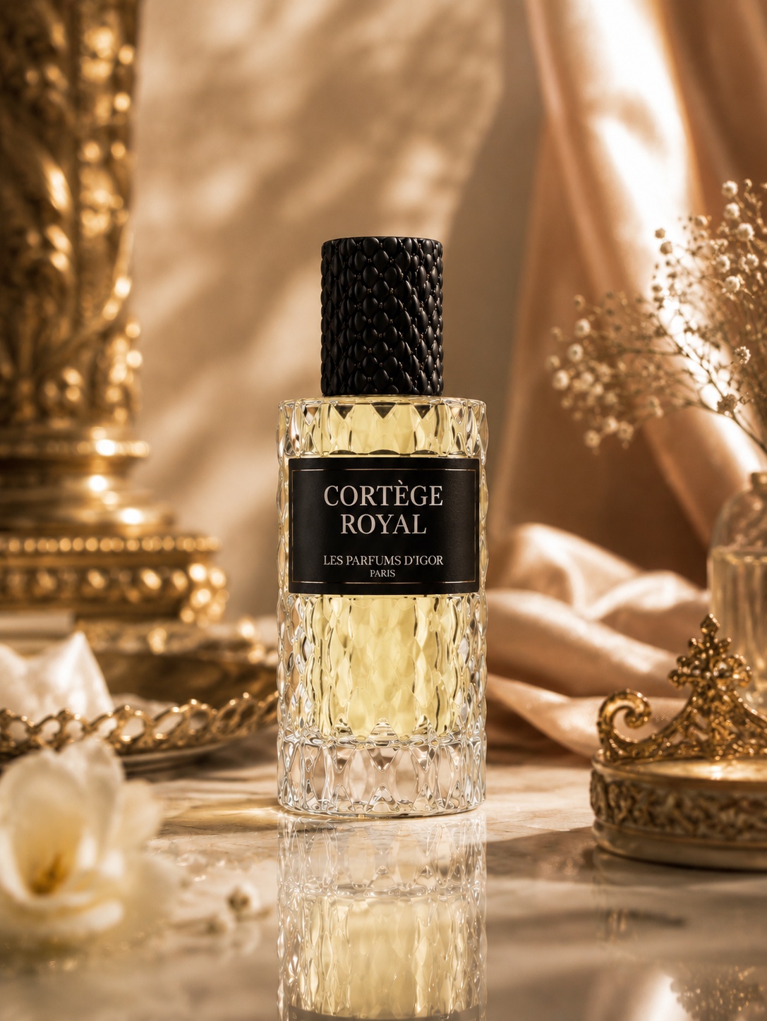 Cortège Royal – Parfum oriental intense et majestueux