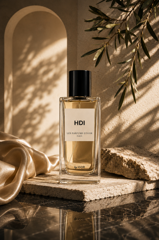 HDI – Parfum pour homme à l’iris et au bois de cèdre